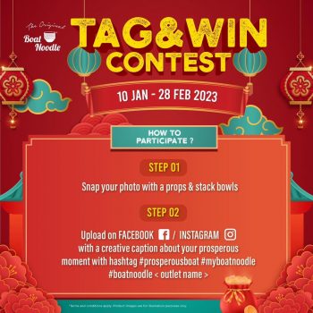 Boat-Noodle-Tag-Win-Contest-1-350x350 - Beverages Events & Fairs Food , Restaurant & Pub Johor Kedah Kelantan Kuala Lumpur Melaka Negeri Sembilan Pahang Penang Perak Perlis Putrajaya Sabah Sarawak Selangor Terengganu 