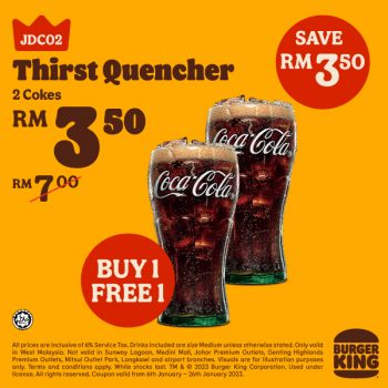 Burger-King-Digital-Coupons-Promo-3-350x350 - Beverages Burger Food , Restaurant & Pub Johor Kedah Kelantan Kuala Lumpur Melaka Negeri Sembilan Pahang Penang Perak Perlis Promotions & Freebies Putrajaya Sabah Sarawak Selangor Terengganu 