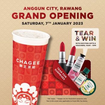 CHAGEE-Opening-Promotion-at-Anggun-City-Rawang-350x350 - Beverages Food , Restaurant & Pub Promotions & Freebies Selangor 