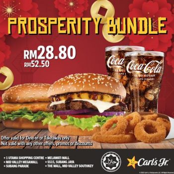 Carls-Jr-Chinese-New-Year-Promotion-1-350x350 - Beverages Food , Restaurant & Pub Johor Kedah Kelantan Kuala Lumpur Melaka Negeri Sembilan Pahang Penang Perak Perlis Promotions & Freebies Putrajaya Sabah Sarawak Selangor Terengganu 