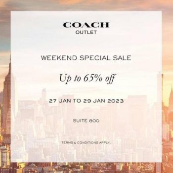 Coach-Weekend-Sale-at-Genting-Highlands-Premium-Outlets-350x350 - Fashion Accessories Fashion Lifestyle & Department Store Handbags Pahang 