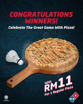 Dominos-Pizza-Regular-Pizza-for-RM11-Promotion-350x438 - Beverages Food , Restaurant & Pub Johor Kedah Kelantan Kuala Lumpur Melaka Negeri Sembilan Online Store Pahang Penang Perak Perlis Pizza Promotions & Freebies Putrajaya Sabah Sarawak Selangor Terengganu 