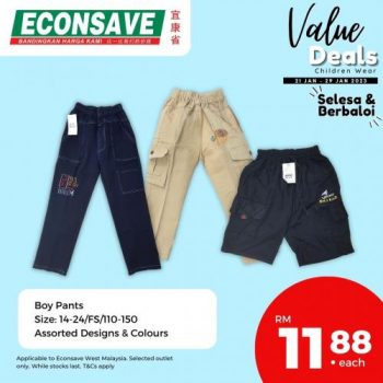Econsave-Children-Wear-Value-Deals-Promotion-1-350x350 - Baby & Kids & Parenting Children Fashion Johor Kedah Kelantan Kuala Lumpur Melaka Negeri Sembilan Pahang Penang Perak Perlis Promotions & Freebies Putrajaya Selangor Supermarket & Hypermarket Terengganu 