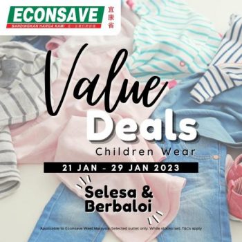 Econsave-Children-Wear-Value-Deals-Promotion-350x350 - Baby & Kids & Toys Children Fashion Johor Kedah Kelantan Kuala Lumpur Melaka Negeri Sembilan Pahang Penang Perak Perlis Promotions & Freebies Putrajaya Selangor Supermarket & Hypermarket Terengganu 