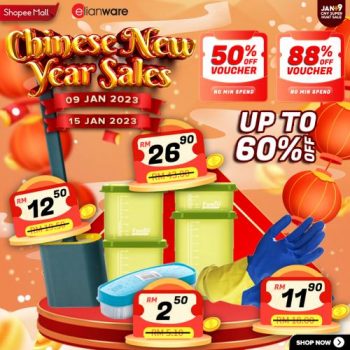 Elianware-Shopee-Chinese-New-Year-Sale-350x350 - Home & Garden & Tools Johor Kedah Kelantan Kitchenware Kuala Lumpur Malaysia Sales Melaka Negeri Sembilan Online Store Pahang Penang Perak Perlis Putrajaya Sabah Sarawak Selangor Terengganu 