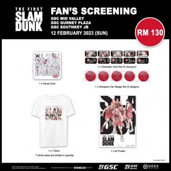 GSC-The-First-Slam-Dunk-Fan-Screening-Promotion-350x350 - Cinemas Johor Kuala Lumpur Movie & Music & Games Promotions & Freebies Selangor 