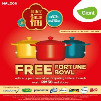 Giant-Haleon-CNY-Free-Fortune-Bowl-Promotion-350x350 - Johor Kedah Kelantan Kuala Lumpur Melaka Negeri Sembilan Pahang Penang Perak Perlis Promotions & Freebies Putrajaya Sabah Sarawak Selangor Supermarket & Hypermarket Terengganu 