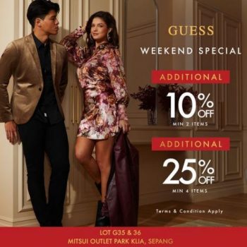 Guess-Chinese-New-Year-Weekend-Sale-at-Mitsui-Outlet-Park-350x350 - Apparels Fashion Accessories Fashion Lifestyle & Department Store Selangor 