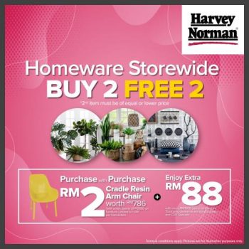 Harvey-Norman-2nd-Anniversary-Promotion-at-Quayside-Mall-11-350x350 - Electronics & Computers Furniture Home & Garden & Tools Home Appliances Home Decor IT Gadgets Accessories Promotions & Freebies Selangor 