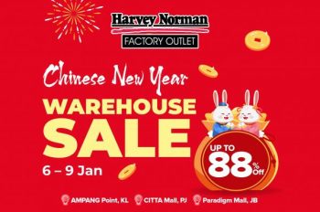 Harvey-Norman-Factory-Outlet-Chinese-New-Year-Warehouse-Sale-350x232 - Electronics & Computers Furniture Home & Garden & Tools Home Appliances Home Decor Johor Kitchen Appliances Kuala Lumpur Selangor Warehouse Sale & Clearance in Malaysia 