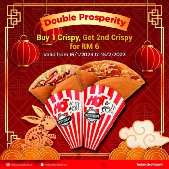 Hot-Roll-Chinese-New-Year-Promotion-350x350 - Beverages Food , Restaurant & Pub Johor Kedah Kelantan Kuala Lumpur Melaka Negeri Sembilan Pahang Penang Perak Perlis Promotions & Freebies Putrajaya Sabah Sarawak Selangor Terengganu 