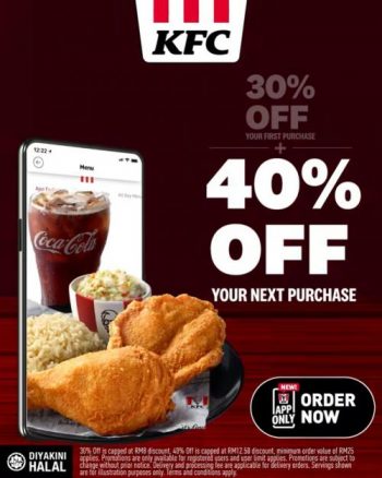 KFC-30-OFF-40-OFF-Promotion-2-350x438 - Beverages Fast Food Food , Restaurant & Pub Johor Kedah Kelantan Kuala Lumpur Melaka Negeri Sembilan Online Store Pahang Penang Perak Perlis Promotions & Freebies Putrajaya Sabah Sarawak Selangor Terengganu 