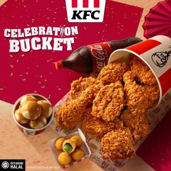 KFC-Celebration-Bucket-Deal-350x350 - Beverages Food , Restaurant & Pub Johor Kedah Kelantan Kuala Lumpur Melaka Negeri Sembilan Pahang Penang Perak Perlis Promotions & Freebies Putrajaya Sabah Sarawak Selangor Terengganu 