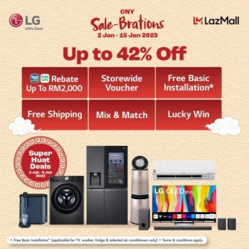 LG-Chinese-New-Year-Sale-Brations-Promotion-350x350 - Electronics & Computers Home Appliances Johor Kedah Kelantan Kitchen Appliances Kuala Lumpur Melaka Negeri Sembilan Pahang Penang Perak Perlis Promotions & Freebies Putrajaya Sabah Sarawak Selangor Terengganu 