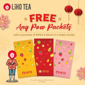 Liho-Tea-Free-AngPow-Packets-Promotion-at-Sutera-Mall-350x350 - Beverages Food , Restaurant & Pub Johor Promotions & Freebies 