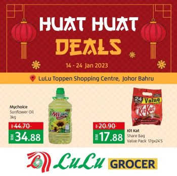 LuLu-Grocer-Chinese-New-Year-Promotion-at-Toppen-JB-350x349 - Johor Promotions & Freebies Supermarket & Hypermarket 