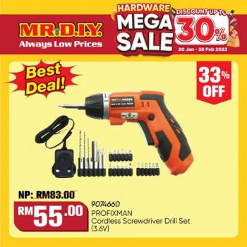 MR-DIY-Hardware-Mega-Sale-1-350x350 - Building Materials Home & Garden & Tools Home Hardware Johor Kedah Kelantan Kuala Lumpur Malaysia Sales Melaka Negeri Sembilan Online Store Others Pahang Penang Perak Perlis Putrajaya Sabah Safety Tools & DIY Tools Sarawak Selangor Terengganu 