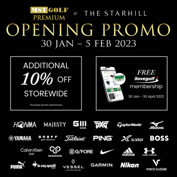 MST-Golf-Opening-Promo-at-The-Starhill-KL-350x350 - Golf Kuala Lumpur Promotions & Freebies Selangor Sports,Leisure & Travel 