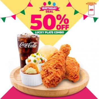 Marrybrown-Birthday-Deal-50-OFF-Promotion-350x350 - Beverages Food , Restaurant & Pub Johor Kedah Kelantan Kuala Lumpur Melaka Negeri Sembilan Pahang Penang Perak Perlis Promotions & Freebies Putrajaya Sabah Sarawak Selangor Terengganu 