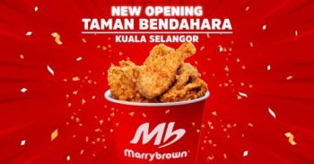 Marrybrown-Opening-Promotion-at-Taman-Bendahara-Kuala-Selangor-350x183 - Promotions & Freebies Selangor Supermarket & Hypermarket 