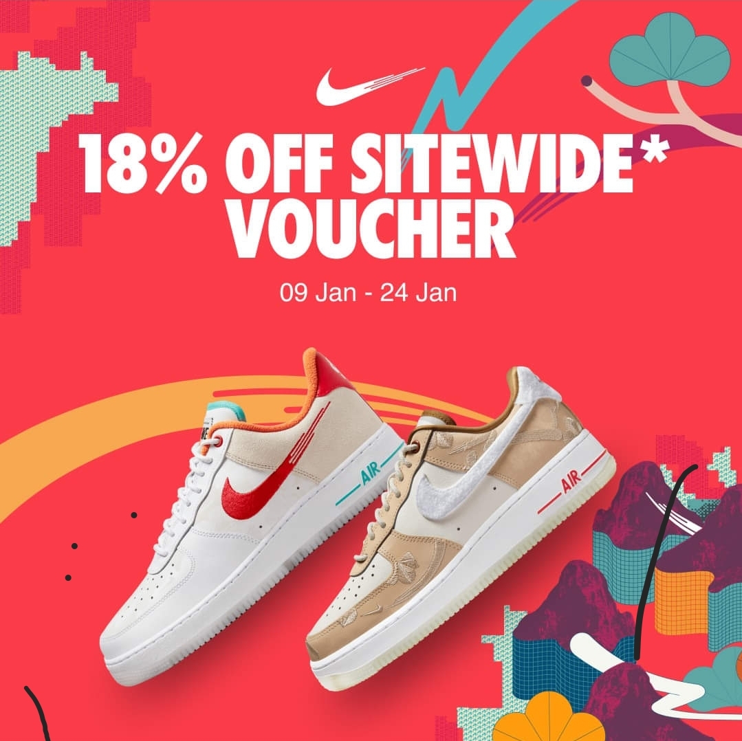 9-24 Jan 2023: Nike Chinese Year Sale