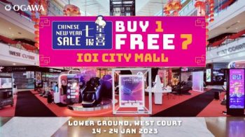 Ogawa-Buy-1-Free-7-Sale-at-IOI-City-Mall-350x197 14-24 Jan 2023: Ogawa Buy 1 Free 7 Sale at IOI City Mall