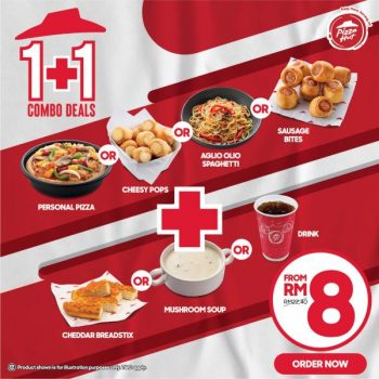 Pizza-Hut-11-Combo-Deals-from-RM8-Promotion-350x350 - Beverages Food , Restaurant & Pub Johor Kedah Kelantan Kuala Lumpur Melaka Negeri Sembilan Pahang Penang Perak Perlis Pizza Promotions & Freebies Putrajaya Sabah Sarawak Selangor Terengganu 