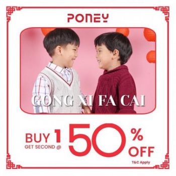 Poney-Chinese-New-Year-Sale-at-Johor-Premium-Outlets-350x350 - Baby & Kids & Toys Children Fashion Johor Malaysia Sales 