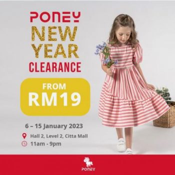 Poney-New-Year-Clearance-Sale-at-Citta-Mall-350x350 - Baby & Kids & Toys Children Fashion Selangor 