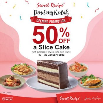 Secret-Recipe-Pendang-Kedah-Opening-Promotion-1-350x350 - Beverages Cake Food , Restaurant & Pub Kedah Promotions & Freebies 