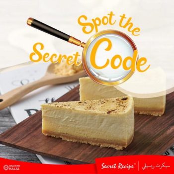 Secret-Recipe-Spot-the-Secret-Code-Promotion-350x350 - Beverages Cake Food , Restaurant & Pub Johor Kedah Kelantan Kuala Lumpur Melaka Negeri Sembilan Online Store Pahang Penang Perak Perlis Promotions & Freebies Putrajaya Sabah Sarawak Selangor Terengganu 