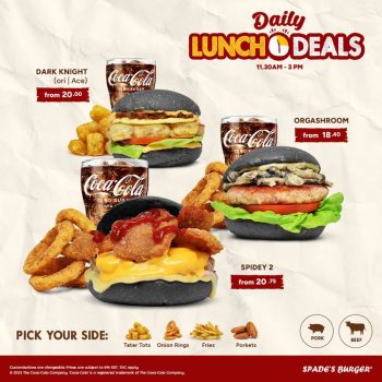 Spades-Burger-Daily-Lunch-Deals-5-350x350 - Beverages Food , Restaurant & Pub Johor Kedah Kelantan Kuala Lumpur Melaka Negeri Sembilan Pahang Penang Perak Perlis Promotions & Freebies Putrajaya Sabah Sarawak Selangor Terengganu 