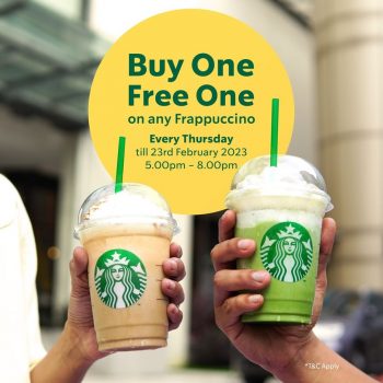 Starbucks-Buy-1-Free-1-Deal-350x350 - Beverages Food , Restaurant & Pub Johor Kedah Kelantan Kuala Lumpur Melaka Negeri Sembilan Pahang Penang Perak Perlis Promotions & Freebies Putrajaya Sabah Sarawak Selangor Terengganu 