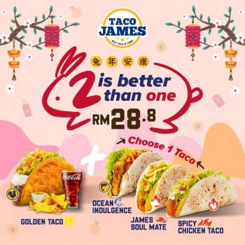 Taco-James-Special-Deal-350x350 - Beverages Food , Restaurant & Pub Kuala Lumpur Promotions & Freebies Selangor 