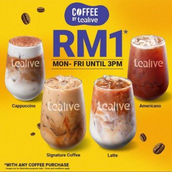 Tealive-RM1-Coffee-Promotion-350x350 - Beverages Food , Restaurant & Pub Johor Kedah Kelantan Kuala Lumpur Melaka Negeri Sembilan Online Store Pahang Penang Perak Perlis Promotions & Freebies Putrajaya Sabah Sarawak Selangor Terengganu 