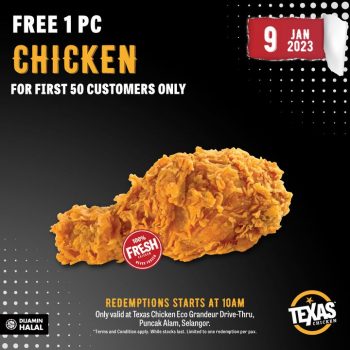 Texas-Chicken-Drive-Thru-Opening-Freebies-Giveaway-at-Eco-Grandeur-1-350x350 - Beverages Food , Restaurant & Pub Promotions & Freebies Selangor 