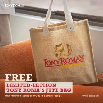 Tony-Romas-Chinese-New-Year-Free-Jute-Bag-Promotion-350x350 - Beverages Food , Restaurant & Pub Johor Kedah Kelantan Kuala Lumpur Melaka Negeri Sembilan Pahang Penang Perak Perlis Promotions & Freebies Putrajaya Sabah Sarawak Selangor Terengganu 