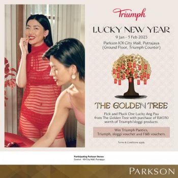 Triumph-Chinese-New-Year-Sale-at-Parkson-350x350 - Fashion Accessories Fashion Lifestyle & Department Store Lingerie Putrajaya Selangor Underwear 