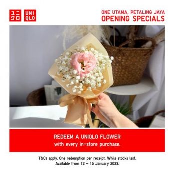 Uniqlo-Opening-Promotion-at-1-Utama-2-350x350 - Apparels Fashion Accessories Fashion Lifestyle & Department Store Promotions & Freebies Selangor 