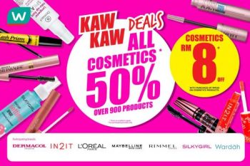 Watsons-Cosmetics-50-off-Promotion-350x233 18-24 Jan 2023: Watsons Cosmetics 50% off Promotion