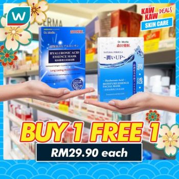 Watsons-Mask-Skincare-Buy-1-Free-1-Promotion-6-350x350 - Beauty & Health Cosmetics Health Supplements Johor Kedah Kelantan Kuala Lumpur Melaka Negeri Sembilan Online Store Pahang Penang Perak Perlis Personal Care Promotions & Freebies Putrajaya Sabah Sarawak Selangor Skincare Terengganu 