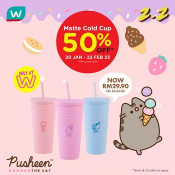 Watsons-Matte-Cold-Cup-Promo-350x350 - Beauty & Health Cosmetics Fragrances Health Supplements Johor Kedah Kelantan Kuala Lumpur Melaka Negeri Sembilan Online Store Pahang Penang Perak Perlis Personal Care Promotions & Freebies Putrajaya Sabah Sarawak Selangor Skincare Terengganu 