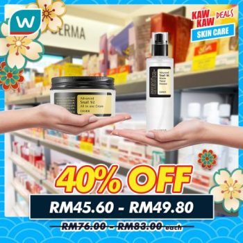 Watsons-Skincare-40-OFF-Promotion-1-350x350 - Beauty & Health Johor Kedah Kelantan Kuala Lumpur Melaka Negeri Sembilan Pahang Penang Perak Perlis Personal Care Promotions & Freebies Putrajaya Sabah Sarawak Selangor Skincare Terengganu 