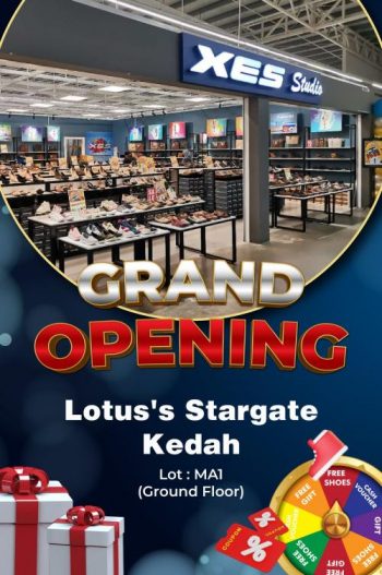 XES-Shoes-Opening-Promotion-at-Lotuss-Stargate-Kedah-350x527 - Fashion Accessories Fashion Lifestyle & Department Store Footwear Kedah Promotions & Freebies 