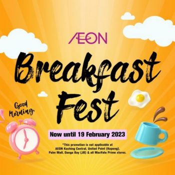 AEON-Breakfast-Fest-Promotion-350x350 - Johor Kedah Kelantan Kuala Lumpur Melaka Negeri Sembilan Pahang Penang Perak Perlis Promotions & Freebies Putrajaya Sabah Sarawak Selangor Supermarket & Hypermarket Terengganu 