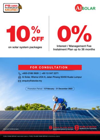 Ai-Solar-10-off-Promo-with-Public-Bank-350x488 - Bank & Finance Kuala Lumpur Others Promotions & Freebies Public Bank Selangor 