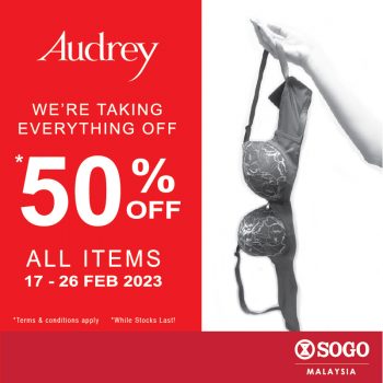 Audrey-Special-Deal-at-SOGO-350x350 17-26 Feb 2023: Audrey Special Deal at SOGO
