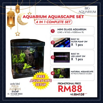 BIG-Aquarium-Early-Bird-Raya-Aidilfitri-Sales-4-350x350 - Malaysia Sales Pets Selangor Sports,Leisure & Travel 