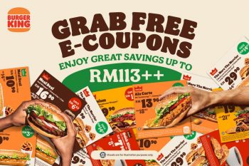 Burger-King-Free-E-Coupons-Promo-350x233 - Beverages Burger Food , Restaurant & Pub Johor Kedah Kelantan Kuala Lumpur Melaka Negeri Sembilan Pahang Penang Perak Perlis Promotions & Freebies Putrajaya Sabah Sarawak Selangor Terengganu 