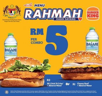 Burger-King-Special-Deal-350x330 - Beverages Burger Food , Restaurant & Pub Johor Kedah Kelantan Kuala Lumpur Melaka Negeri Sembilan Pahang Penang Perak Perlis Promotions & Freebies Putrajaya Sabah Sarawak Selangor Terengganu 